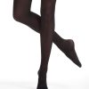 Women DANSKIN Tights | 212 Footed Compression Tight Black