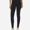 Women DANSKIN Leggings | Mid-Rise Ankle Legging Black Salt