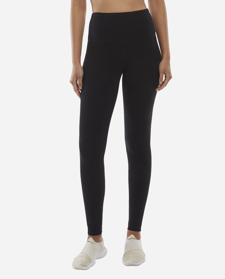 Women DANSKIN Leggings | Mid-Rise Ankle Legging Black Salt