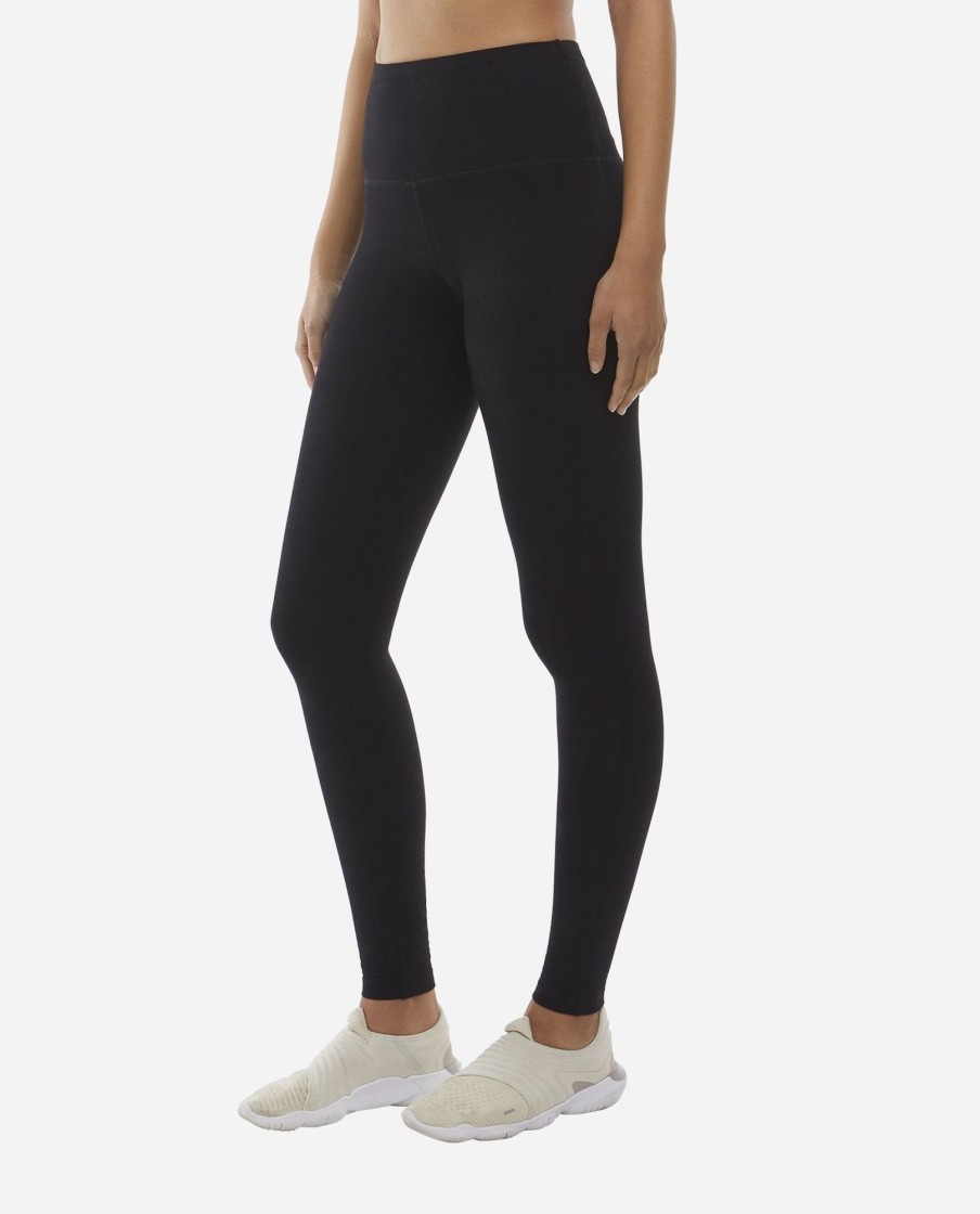 Women DANSKIN Leggings | Mid-Rise Ankle Legging Black Salt