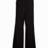 Girls DANSKIN | Girl'S Shirred-Waist Bootcut Pant Black