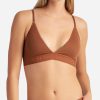 Women DANSKIN | 3-Pack Ribbed Seamless Bralette Sienna Amber Multi