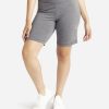 Women DANSKIN Shorts | Essential Side Shirred Bermuda Short